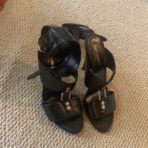 YSL shoes!!! Wore once, barely used -retail 1000$